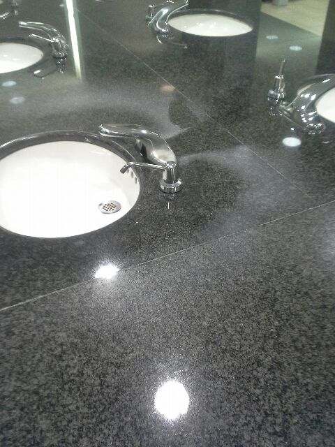 Marble Renewal Buildup Of Hard Water Deposits And Soap Scum